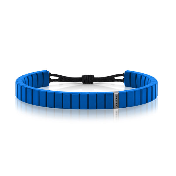 bracelet cordon diamant noir or noir ceramique salted butter