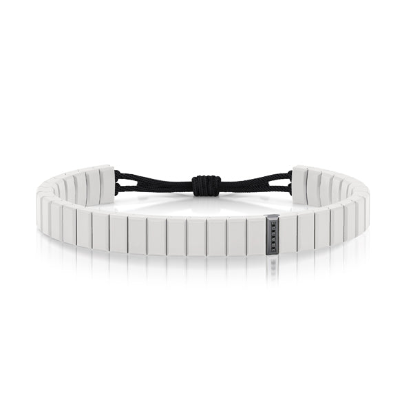 bracelet cordon diamant noir or noir ceramique salted butter