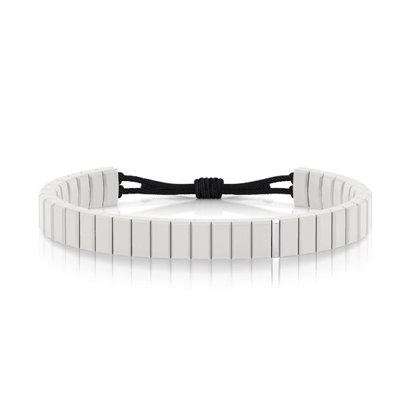 bracelet cordon or blanc ceramique salted butter