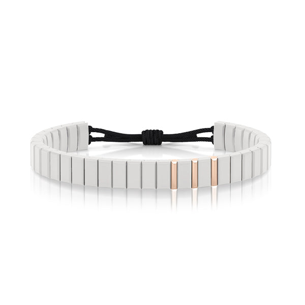 bracelet cordon or rose ceramique salted butter