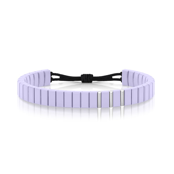 bracelet cordon or blanc ceramique salted butter