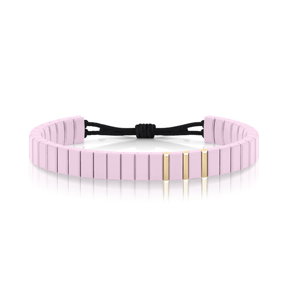 bracelet cordon or jaune ceramique salted butter