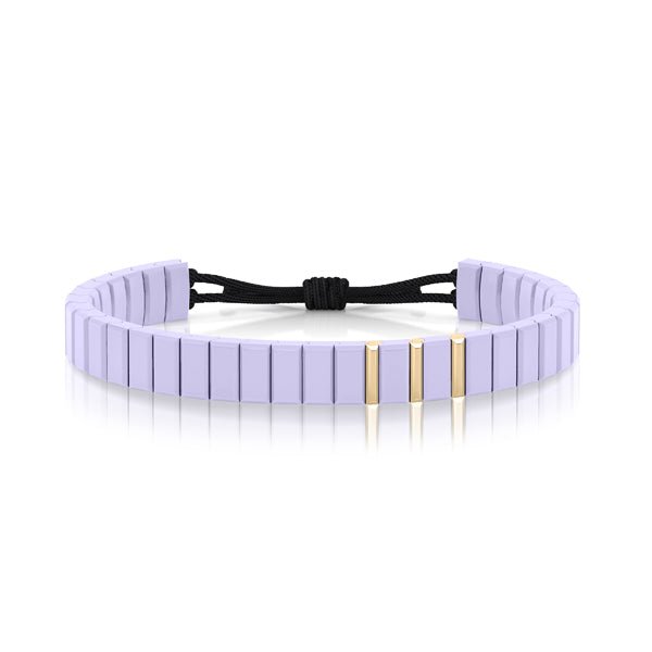 bracelet cordon or jaune ceramique salted butter